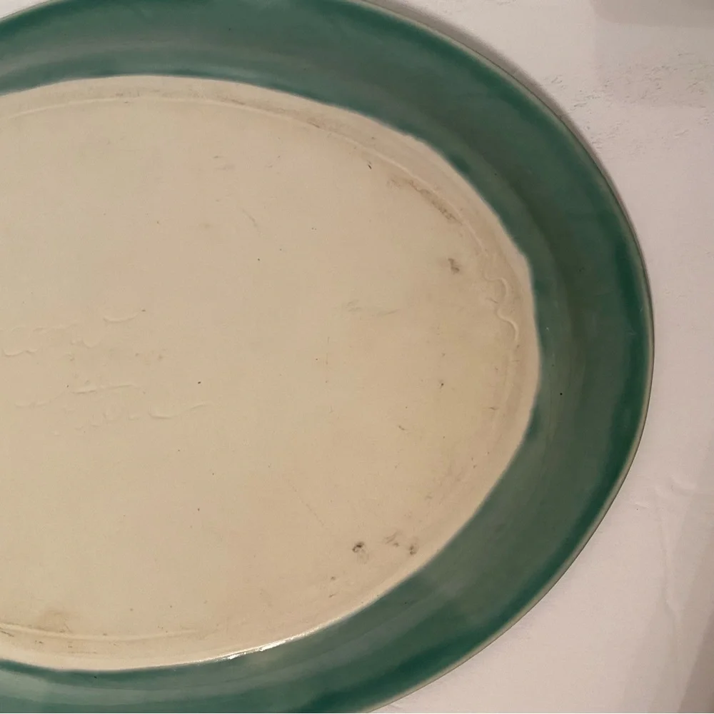 Edgecomb Potters platter approx usa